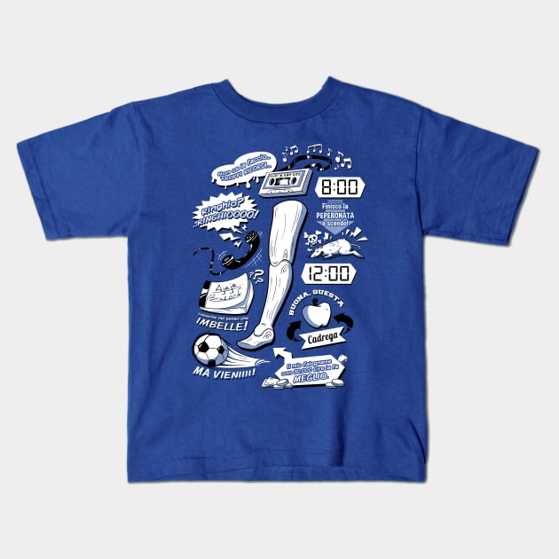 Tre Uomini e una Tee Kids T-Shirt by Coppi